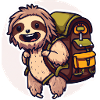 Hiking Sloth