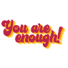 Motivierender Spruch mit 3D-Effekt