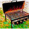 Grill der 50er Jahre