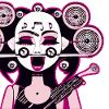 Musik-Mädchen