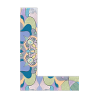 Letter L in mandala