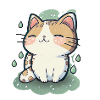 Chat Kawaii mignon