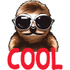 cooles Faultier - Cool sloth