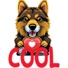 Ein cooler Hund