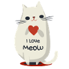 J’aime miaou
