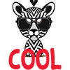 Cooles Zebra - cool