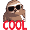 cooles Faultier - Cool sloth