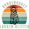 Locken Glitter Retro Sunset