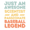 Scientifique baseball rétro