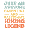 Scientists Hiking retro