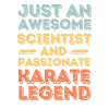 Scientifique Karaté rétro