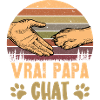 vrai papa chat