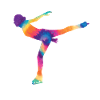 Ice skating