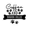 Coffee and Border Collie