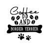 Café et Border Terrier