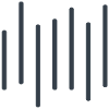Linienrhythmus Dunkelblau