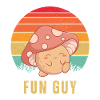 Fun Guy Retro Sunset