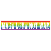 make love not war | Rainbow