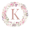 Couronne Monogramme K personnalisable