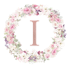 Customizable Monogram I Wreath