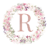 Couronne Monogram R personnalisable