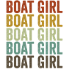Boat Girl Boating Boot Girl