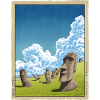 Easter Islands statues