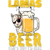 Llamas Beer Alcohol Saying Gift