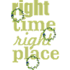 right time right place