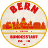 Bern Retro Stempel Bundesstadt