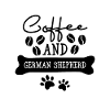 Coffee and english shepherd
