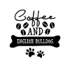 Coffee and english bulldog
