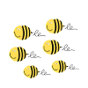 Bees Awesome Honey Bees Bee