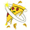 Pizza Space Astronaut Pizzas