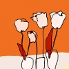 Rosen im Topf