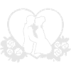 Groom and bride