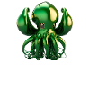 Ballon Cthulhu - Vert