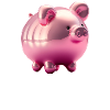 Pig Balloon - Pink