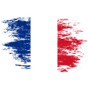 Drapeau de la France utilisé