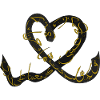 calligraphy heart