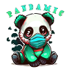 Panda-Pandamic Mignon assis