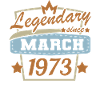 March 1973 Birthday Retro Sayings