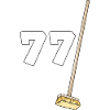 Birthday 77 brooms