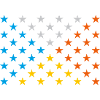 Sternen Farben Muster
