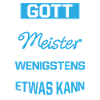 Gott Erschuf Meister Handwerker Geschenk