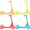 E-Scooter E-Roller Scooter