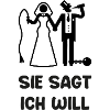 Poltern sie sagt ich will