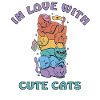 amoureux de chats mignons LGBTQ
