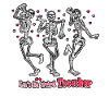 Soyons bizarres ensemble Skeleton Saint-Valentin