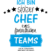 Stolzer Chef eines fantastischen Teams